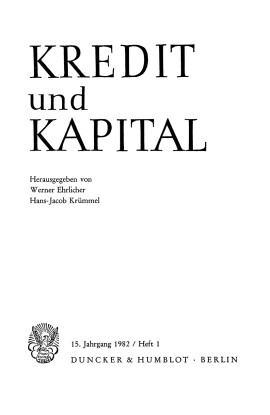 Vol. 15 (1982), Issue 1