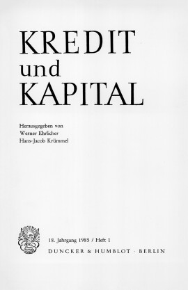 Vol. 18 (1985), Issue 1