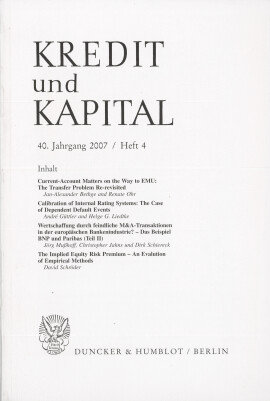 Vol. 40 (2007), Issue 4
