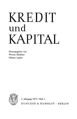 Vol. 5 (1972), Issue 1