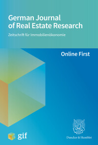 German Journal of Real Estate Research