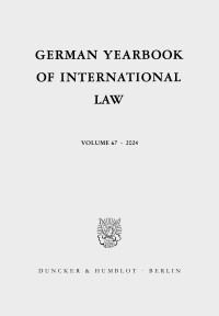 German Yearbook of International Law