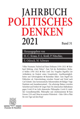 Politisches Denken. Jahrbuch