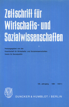 Vol. 105 (1985), Issue 4
