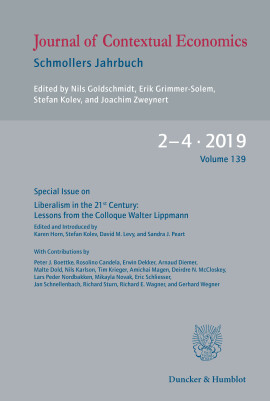 Liberalism in the 21st Century: Lessons from the Colloque Walter Lippmann