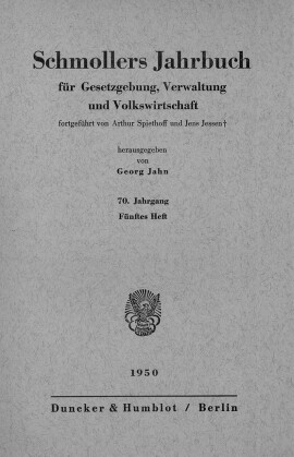 Vol. 70 (1950), Issue 5