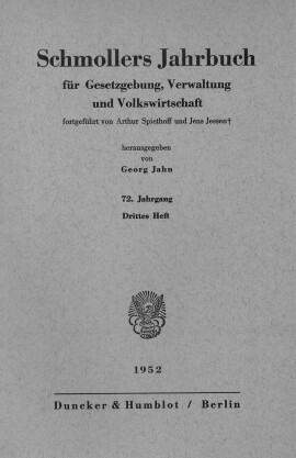 Vol. 72 (1952), Issue 3