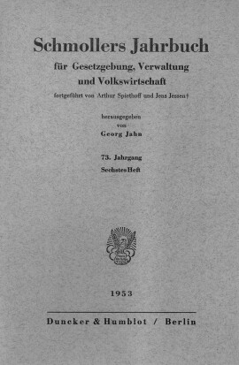 Vol. 73 (1953), Issue 6