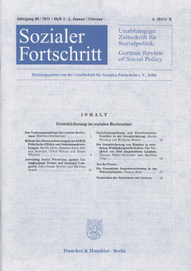 Grundsicherung im sozialen Rechtsstaat