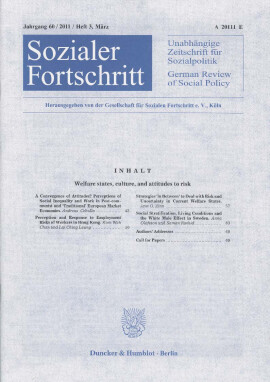 Welfare states, culture, and attitudes to risk
