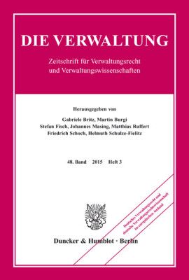 Deutsches Verwaltungsrecht und deutsche Verwaltungsrechtswissenschaft im europäischen Ausland