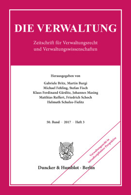 Verwaltungsrecht in intradisziplinärer Perspektive