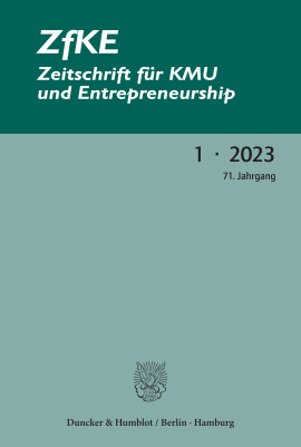 ZfKE – Zeitschrift für KMU und Entrepreneurship