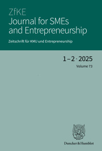 ZfKE - Journal for SMEs and Entrepreneurship