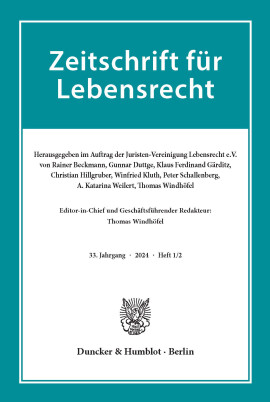 Zeitschrift für Lebensrecht