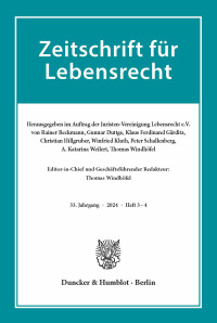 Zeitschrift für Lebensrecht