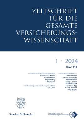 Jahrestagung 2023 des Deutschen Vereins für Versicherungswissenschaft e.V.